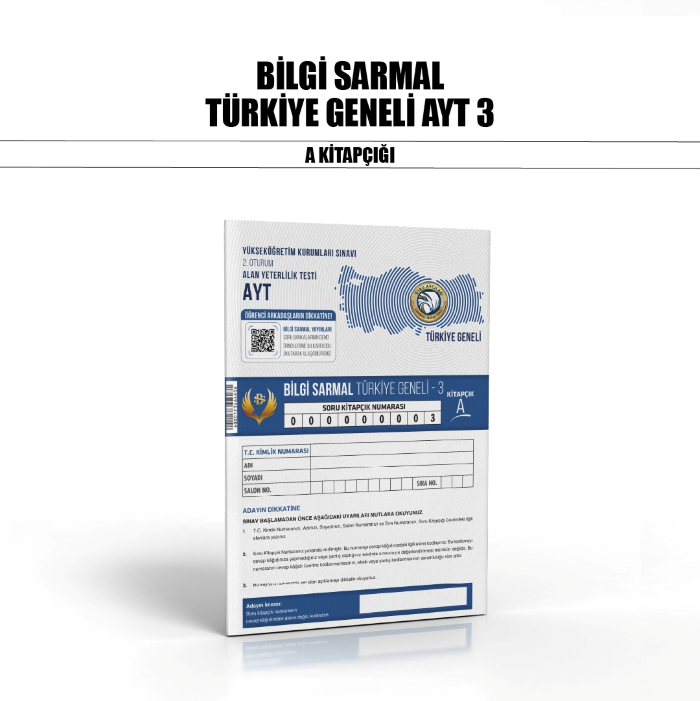 B.SARMAL YKS AYT TÜRKİYE GENELİ SNV 3-A - 24-25